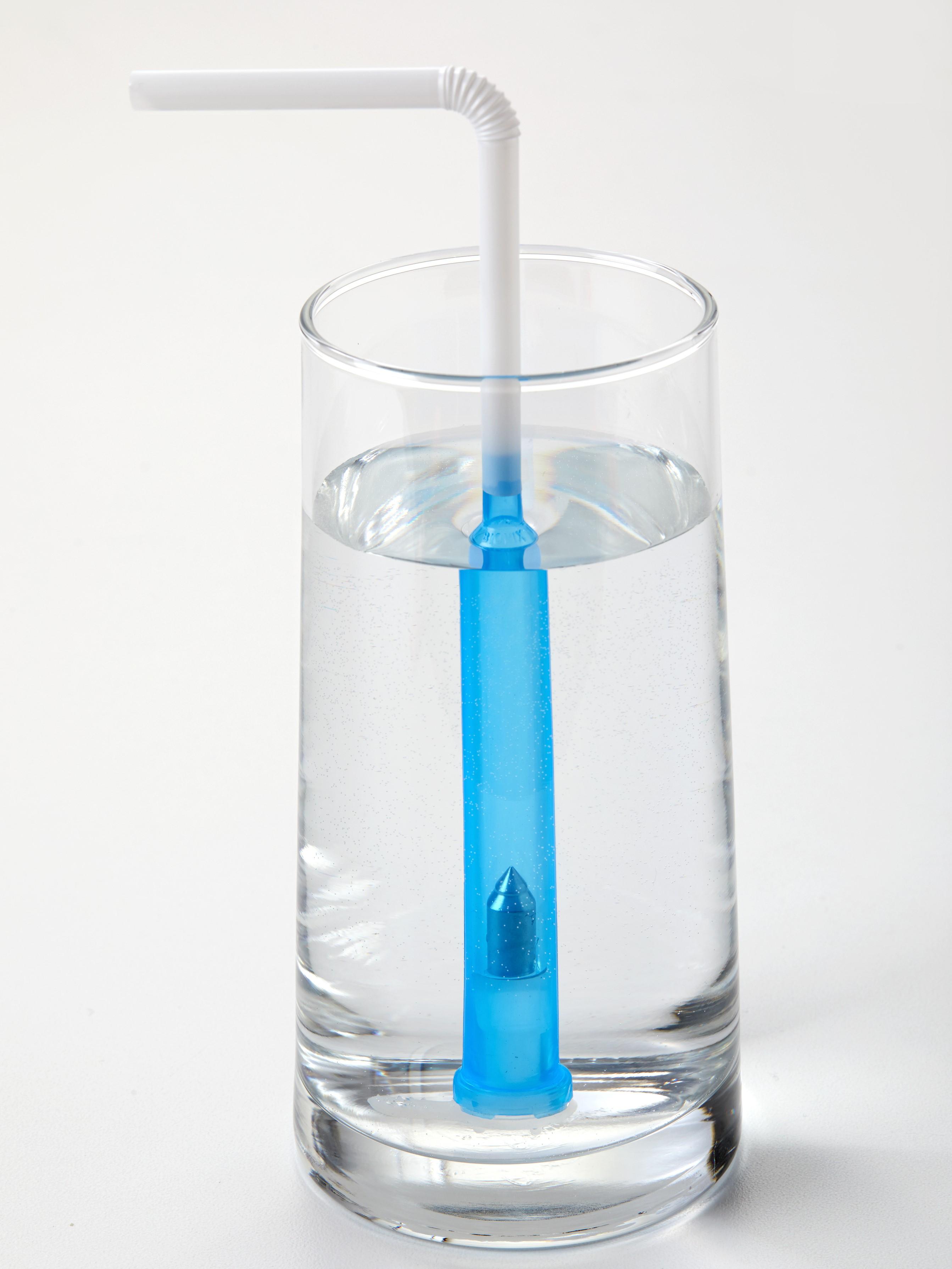 Bionix SafeStraw Thick Liquid, Blue [box of 12]