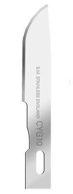 Swann-Morton Cygnetic CYG10 Sterile Surgical Scalpel Blades