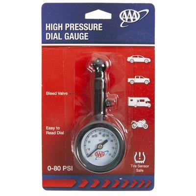 AAA Dial Style Tire Gauge