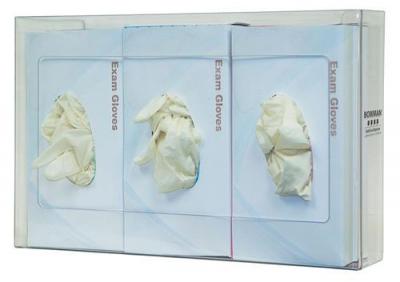 Narrow Triple Glove Box Dispenser