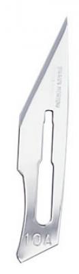 Swann-Morton #10A Sterile Surgical Scalpel Blades, Carbon Steel [100]
