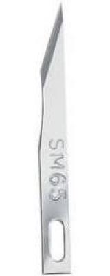Swann-Morton #SM65 Sterile Stainless Steel Fine Range Blades