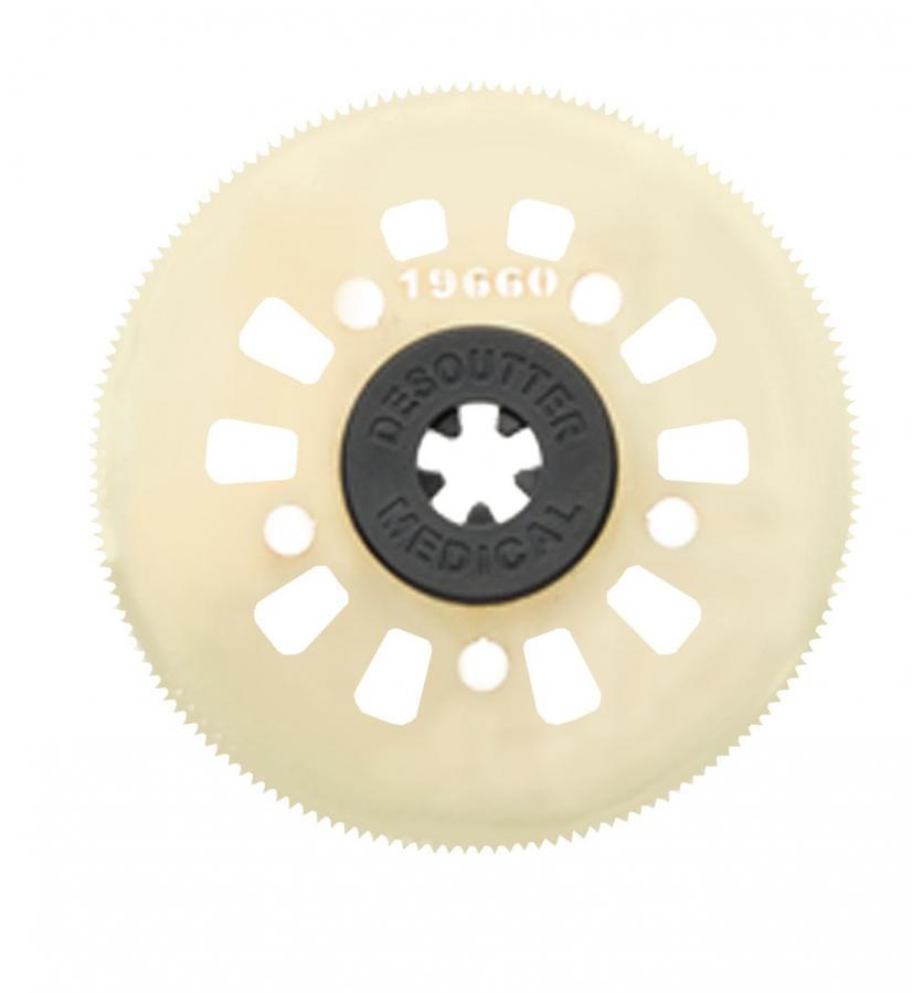 De Soutter CleanCast Zirconium coated Blades for CC7/CC8, 64mm full round - pack of 5