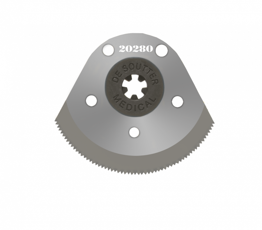 De Soutter CleanCast Ion Nitride Blade for CC7/CC8, 32mm segment - single