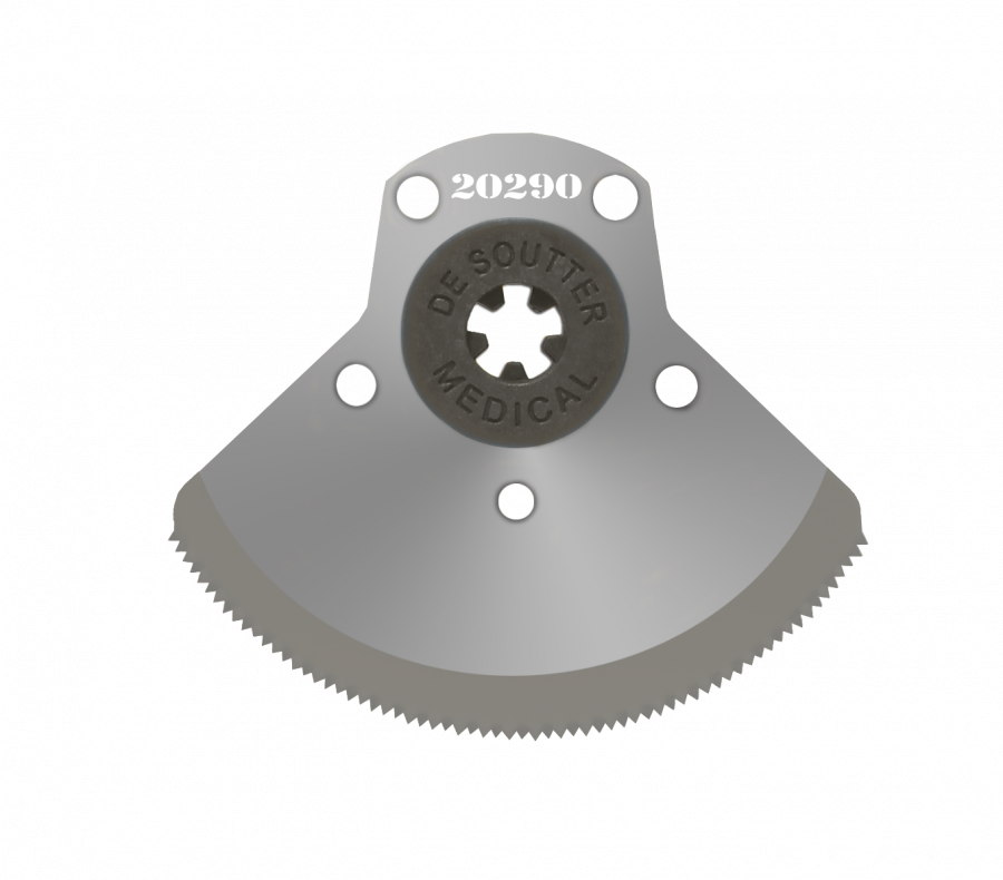 De Soutter CleanCast Ion Nitride Blade for CC7/CC8, 40mm segment - single