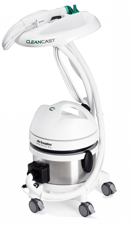 De Soutter CC7 CleanCast Cast Saw System with Vacuum Extraction, complete