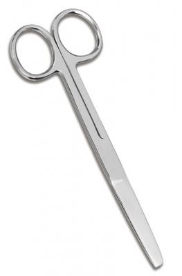 5.5" Dressing Scissors, straight, sharp/blunt