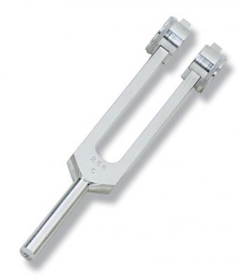 C-256 Tuning Fork with weights, aluminum alloy