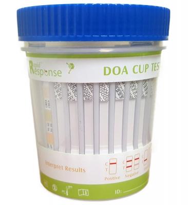Rapid Response 12-Drug One-Step Drugs of Abuse Cup Tests [box of 25]