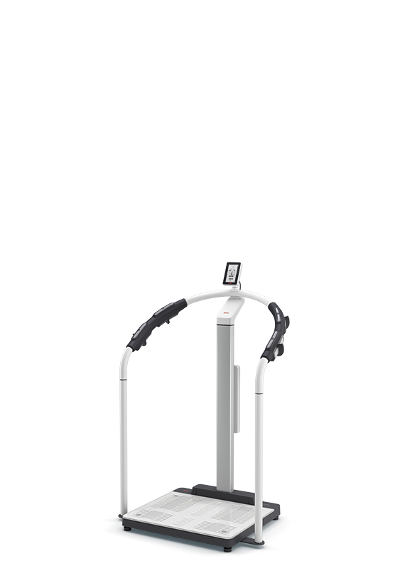 seca mBCA 554 Medical Body Composition Analyzer with handrail and TFT display