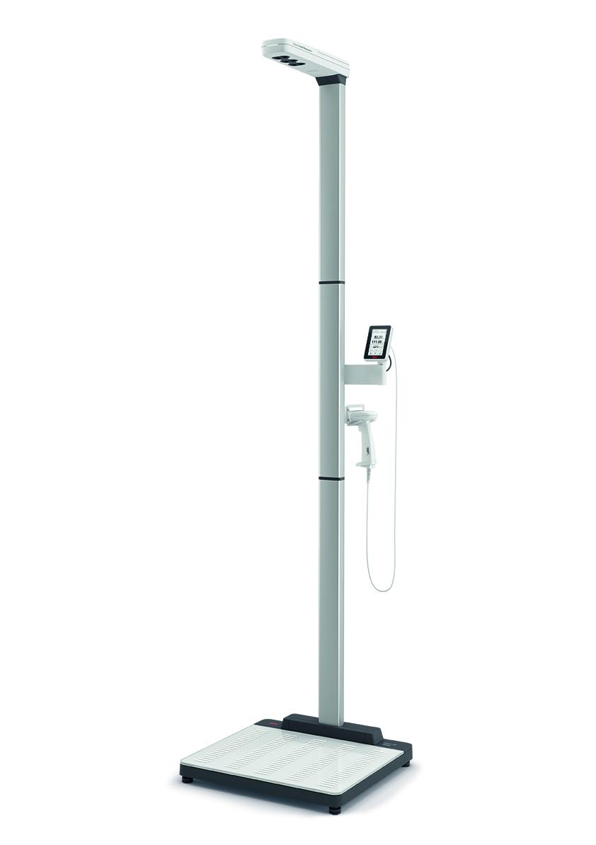 seca EMR-validated Digital Scale with ultrasonic height measurement and ID-Display (SC654 + SC257)