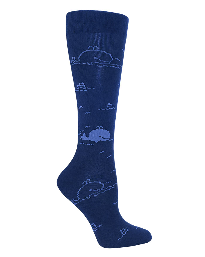 Whales Blue and Navy - WLB