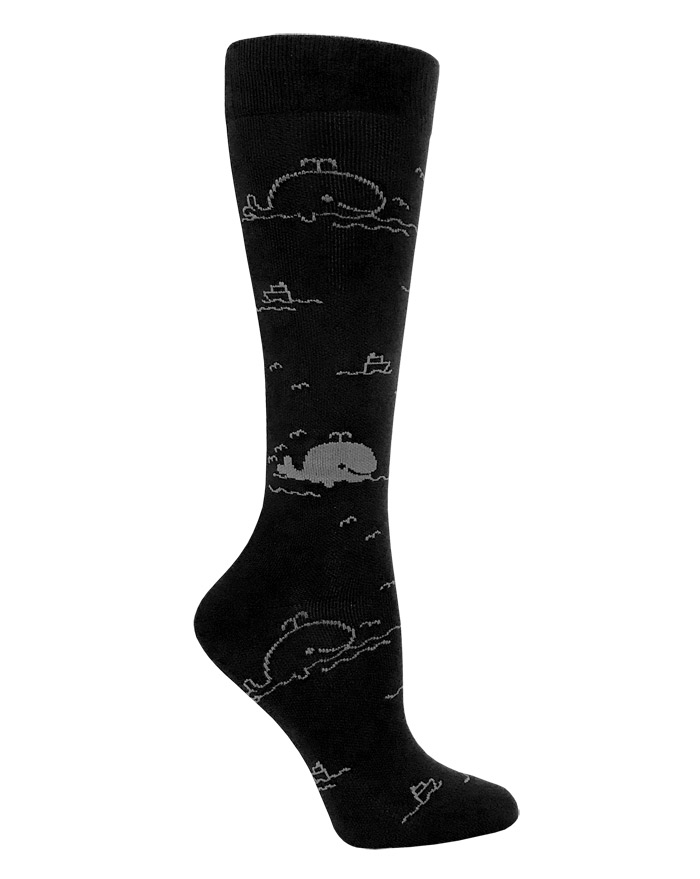 Whales Grey and Black - WGY