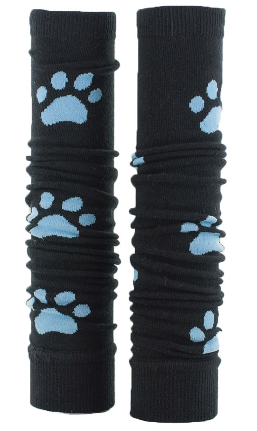 Black With Blue Paws - BBP