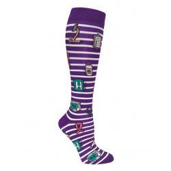 Med Symbols on Purple Stripes - PSM