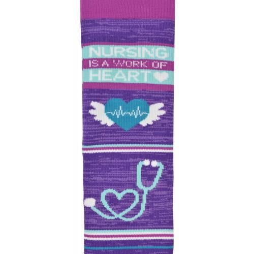 Nursing Heart Purple - 92008
