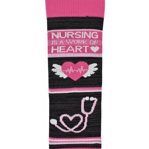 Nursing Heart Black -92006