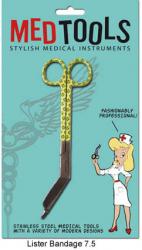 7.5" Lister Bandage Scissors with Fun Design