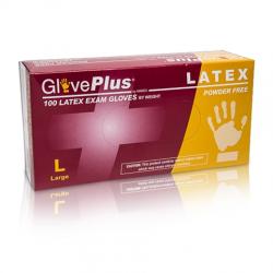 Gloveplus Powder Free Textured Latex Gloves [1000]