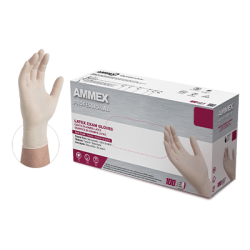 AMMEX Professional Ivory Latex PF Exam Gloves [1000]