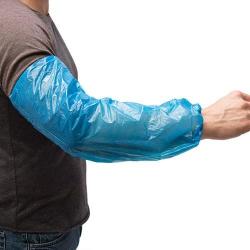 AMMEX Blue Disposable Poly Sleeves