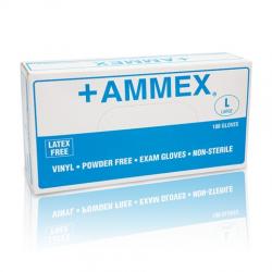 AMMEX Powder Free Vinyl Gloves [1000]