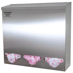 Bulk Dispenser, Triple - Tall