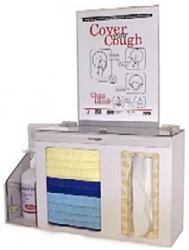 Locking Respiratory Hygiene Station