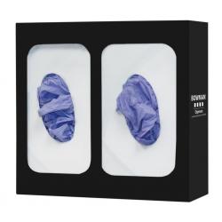 Bowman Black line Glove Box Dispenser - Double - Divided