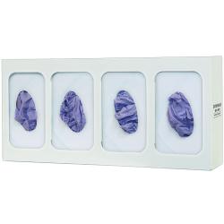 Glove Box Dispenser - Quad with Divider