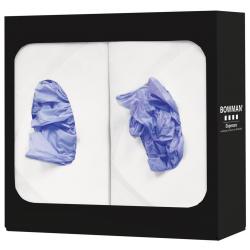 Bowman Black line Glove Box Dispenser - Double