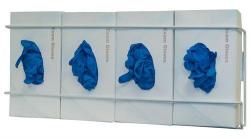 Glove Box Dispenser - Quad, Coated Wire [pack of 2]