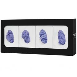 Bowman Black line Glove Box Dispenser - Quad