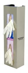 Space Saver Glove Dispenser, double, stainless steel