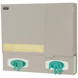 Protective Wear Organizer with Hinged Door