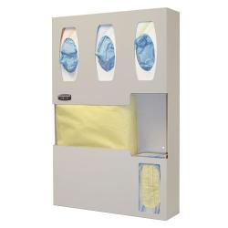 Protection System, wide, Quartz Beige Powder-Coated Aluminum