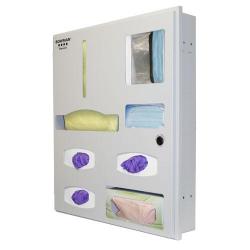 Semi-Recessed PPE Dispensing System