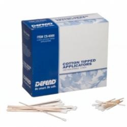 Cotton Tipped Applicators,  6", Non-sterile [box of 1000]