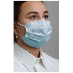 Defend Level 3 Face Masks, Blue [50]