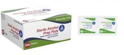 Dynarex Alcohol Prep Pad Sterile, Medium