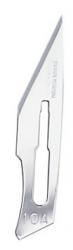 Swann-Morton #10A Sterile Surgical Scalpel Blades, Carbon Steel [100]