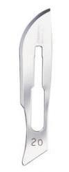 Swann-Morton #20 Sterile Surgical Scalpel Blades, Carbon Steel [100]