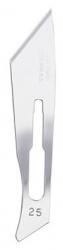 Swann-Morton #25 Sterile Surgical Scalpel Blades, Carbon Steel [100]