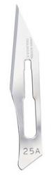 Swann-Morton #25A Sterile Surgical Scalpel Blades, Carbon Steel [100]