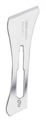Swann-Morton #9 Sterile Surgical Scalpel Blades, Carbon Steel [100]