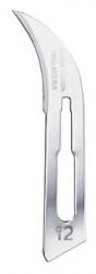 Swann-Morton #12 Sterile Surgical Scalpel Blades, Stainless Steel [100]