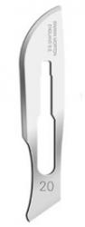 Swann-Morton #20 Sterile Surgical Scalpel Blades, Stainless Steel [100]