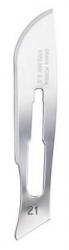 Swann-Morton #21 Sterile Surgical Scalpel Blades, Stainless Steel [100]