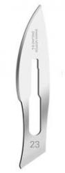 Swann-Morton #23 Sterile Surgical Scalpel Blades, Stainless Steel [100]