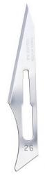 Swann-Morton #26 Sterile Surgical Scalpel Blades, Stainless Steel [100]
